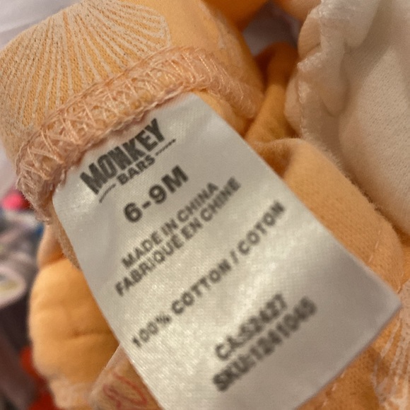 3/25$ Monkey Bars Seashell Squad 3 piece matching set headband onesie and pants - Picture 6 of 6